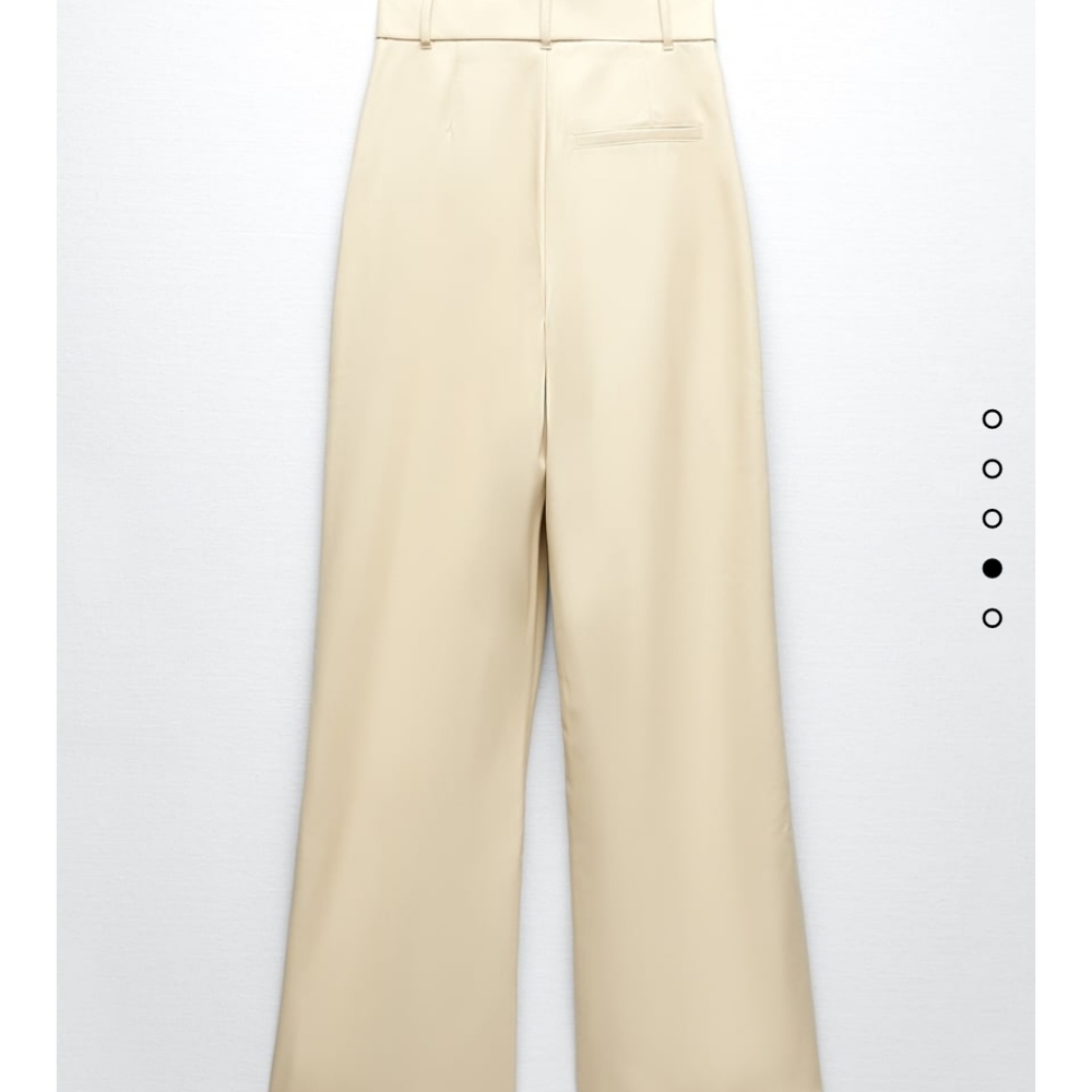 Zara Faux Leather Full Length Pants Bloggers Favorite. - Picture 11 of 12